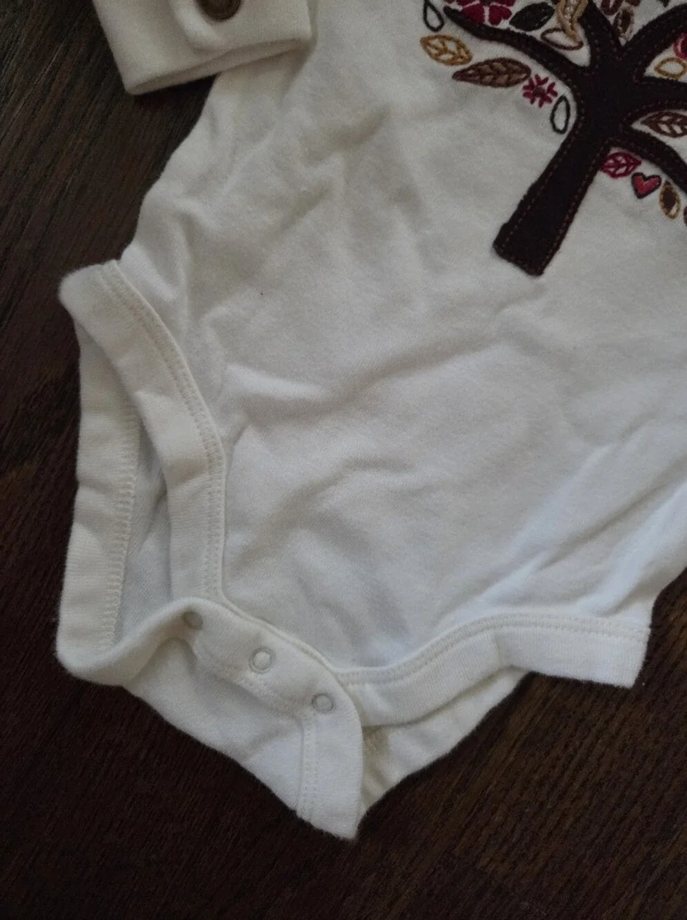 Baby Gap Girls 3/6M Fall Tree Bodysuit